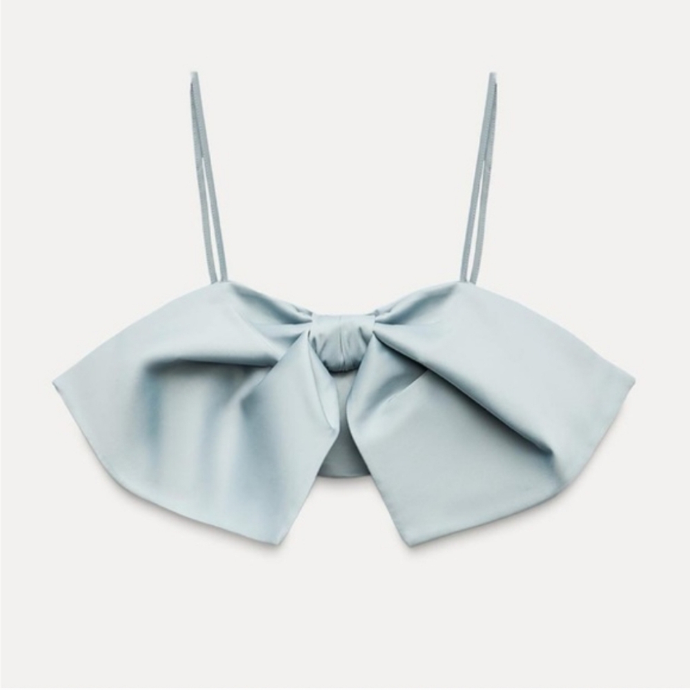 Zara Bow Front Crop Top